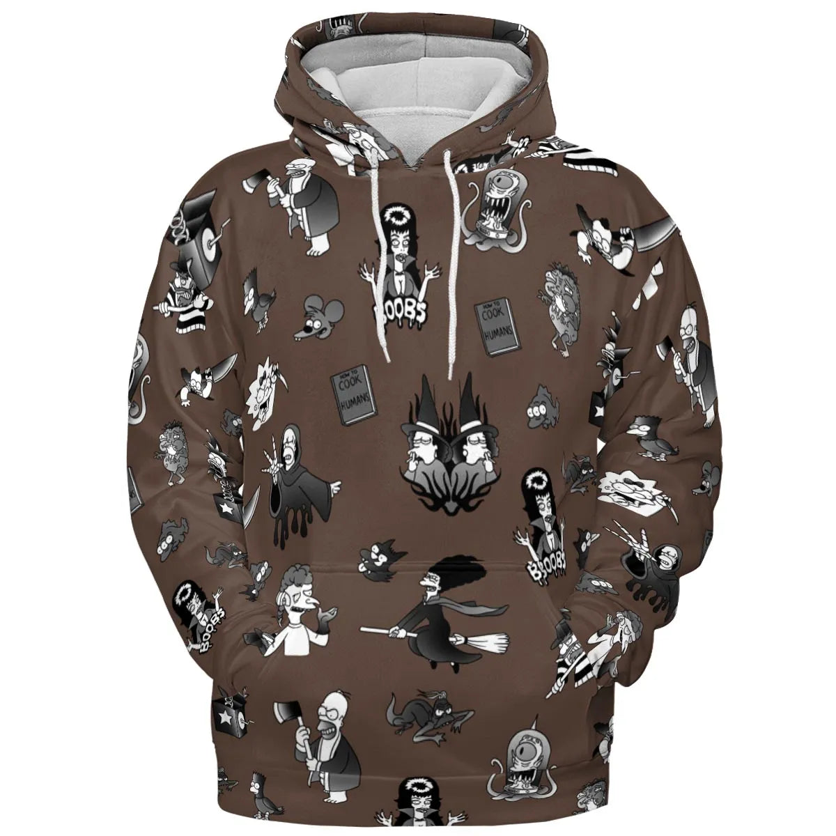 Treehouse of Horror The Simpsons All-over Print Hoodie