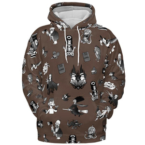 Treehouse of Horror The Simpsons All-over Print Hoodie