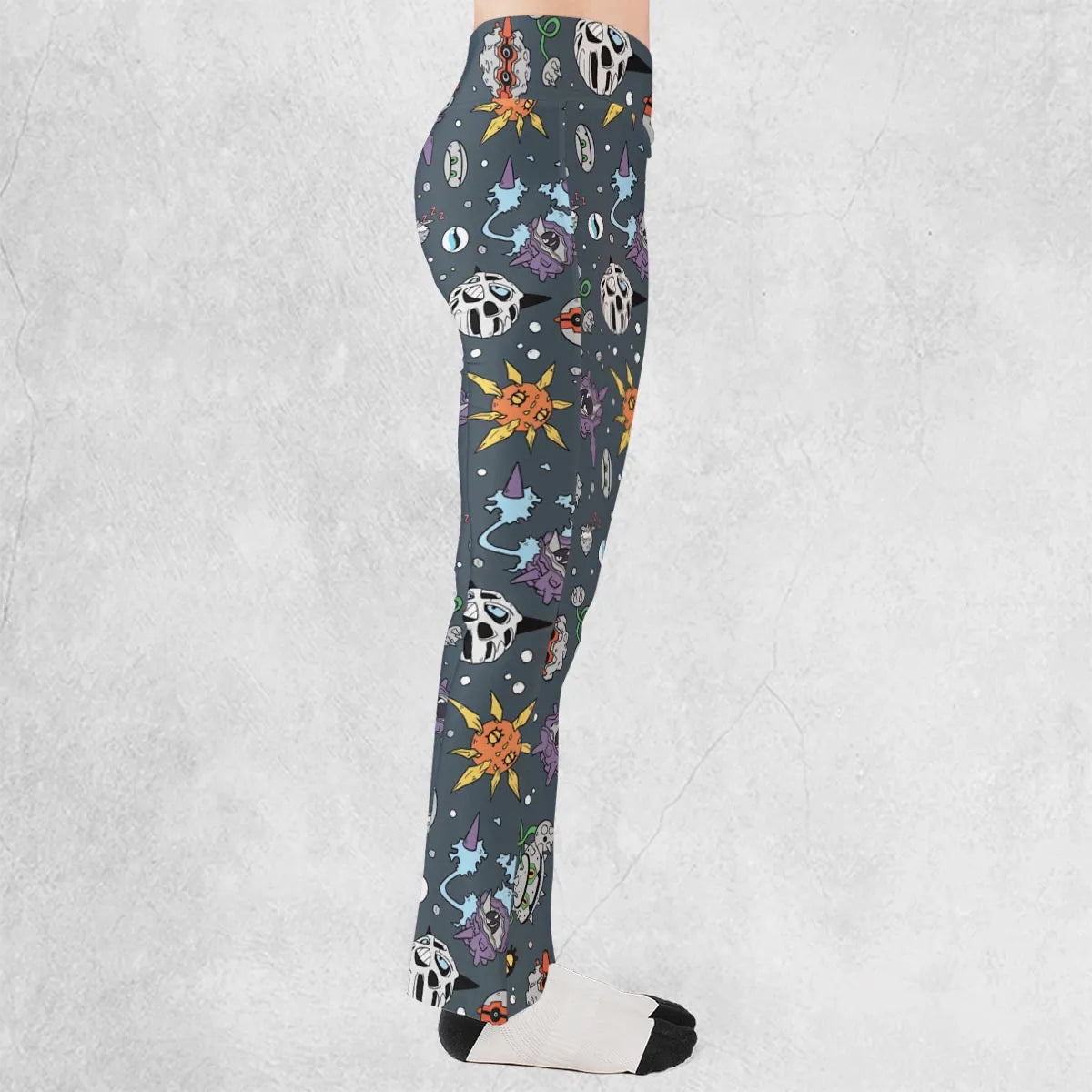 Rock Type Pokemon Flare Leggings