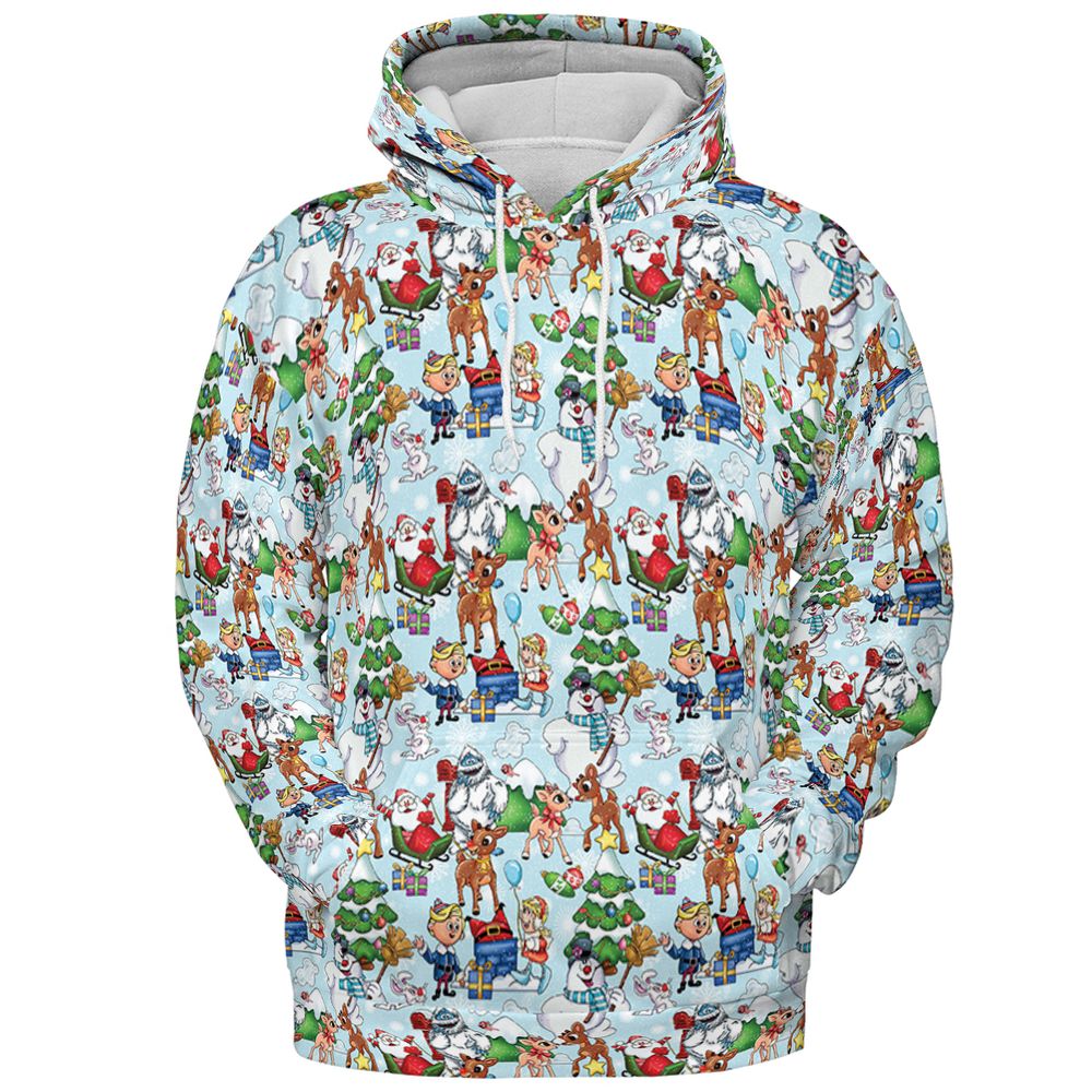 All-over Print Hoodie - UU1F6DLB -  - 2