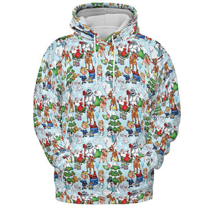 All-over Print Hoodie - UU1F6DLB -  - 2