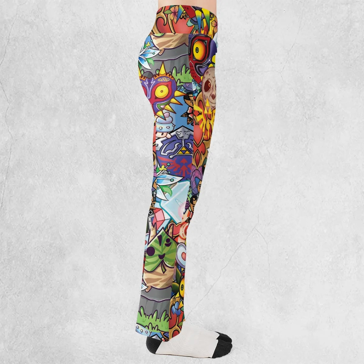A Majora's Mask The Legend of Zelda Flare Leggings