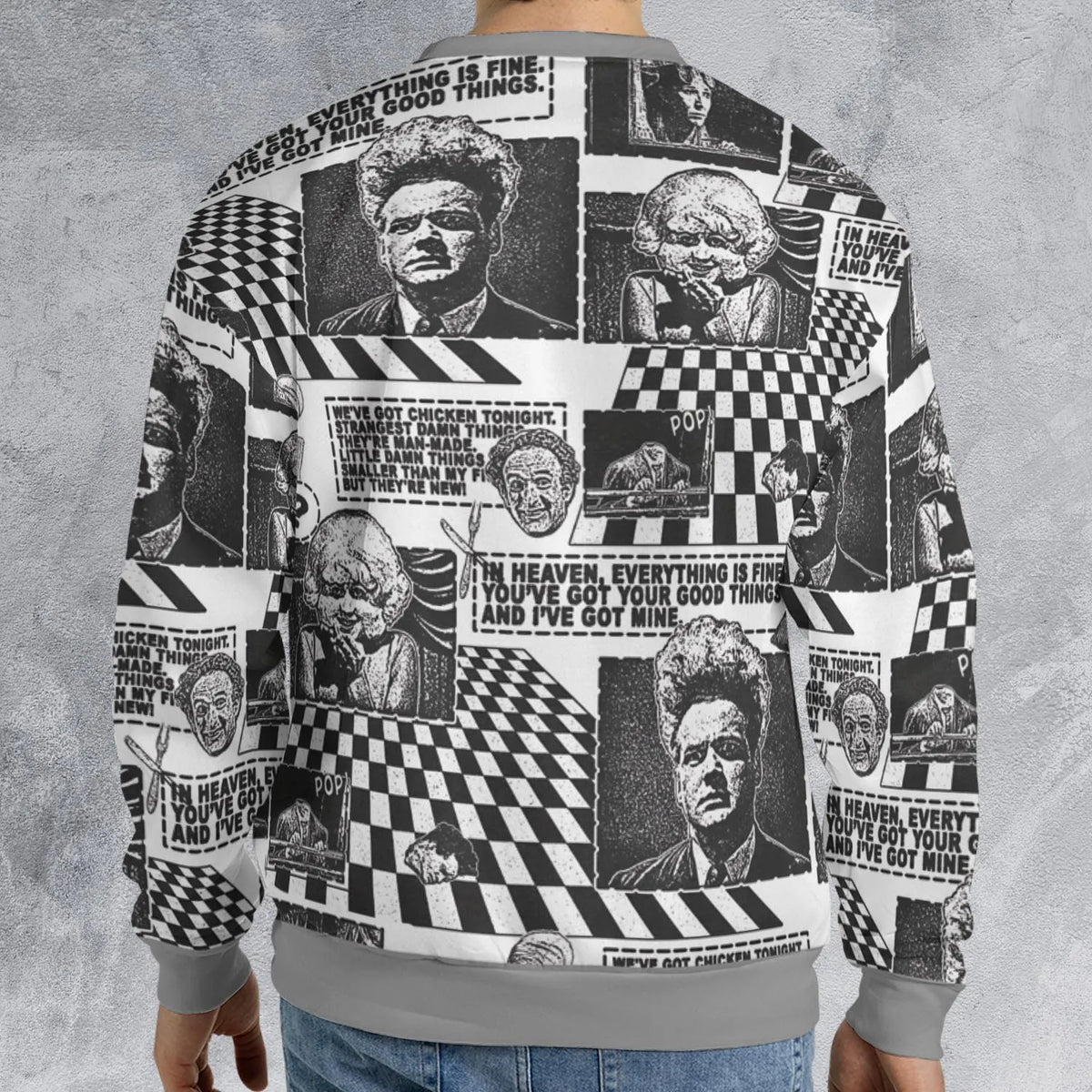 Surreal Disturbing Atmospheric A nightmare Eraserhead All-over Print Sweatshirt