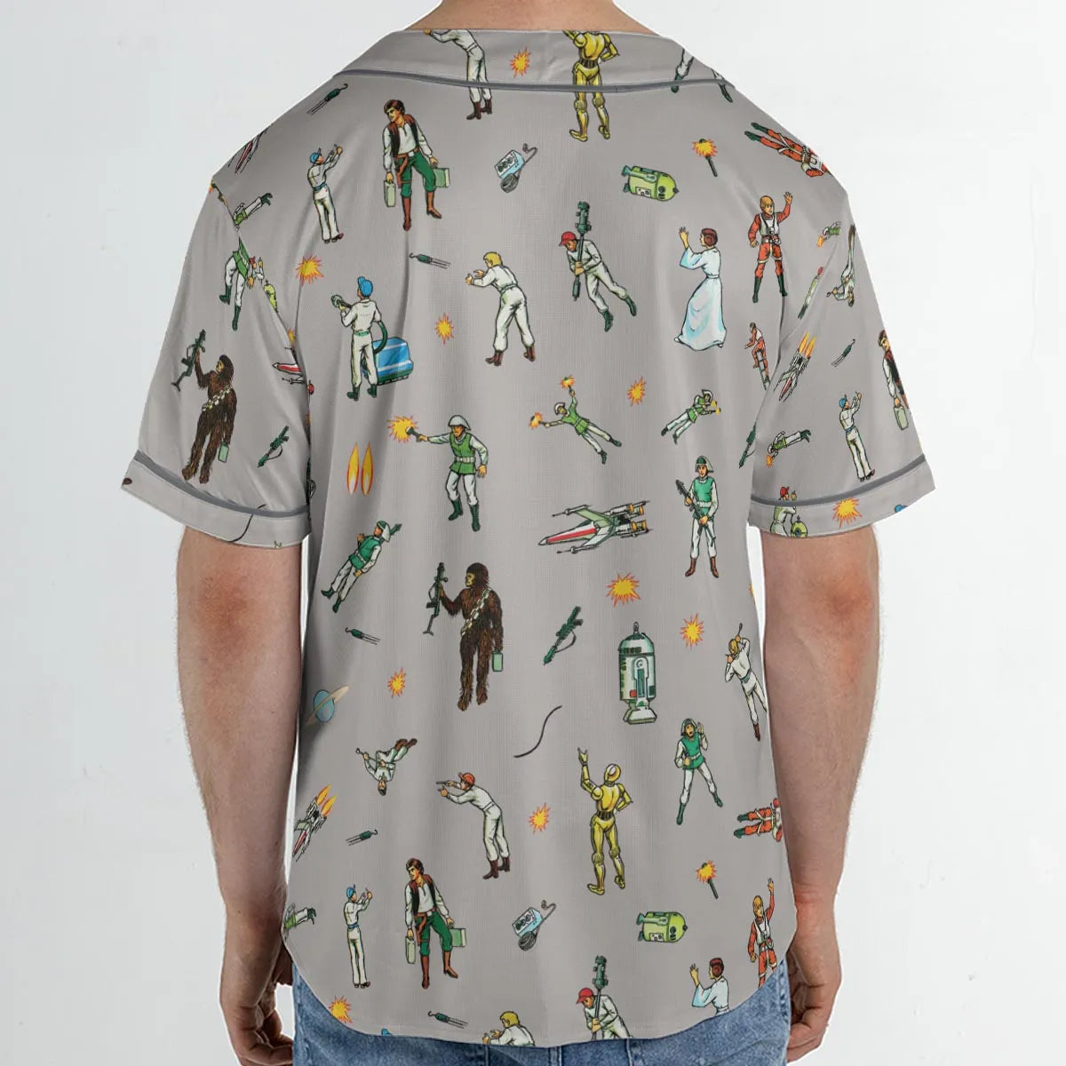 Escape from the Death Star Star Wars Unisex Baseball Jersey