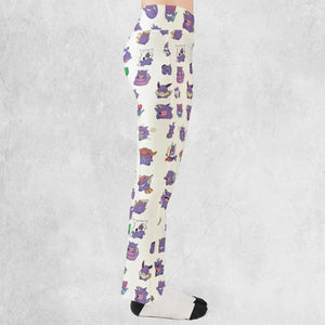 Gengar Cosplay Pokemon Flare Leggings