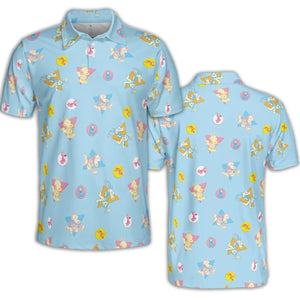 Rocko and Spunky Pattern Rocko's Modern Life AOP Men/Women Polo Shirt