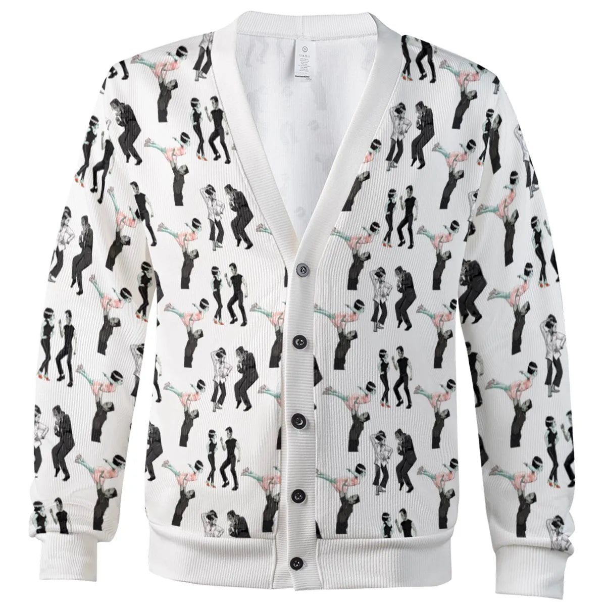 Frankenstein And Bride Dance Movies Dance Scene Mashup Cardigan