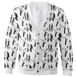 Frankenstein And Bride Dance Movies Dance Scene Mashup Cardigan