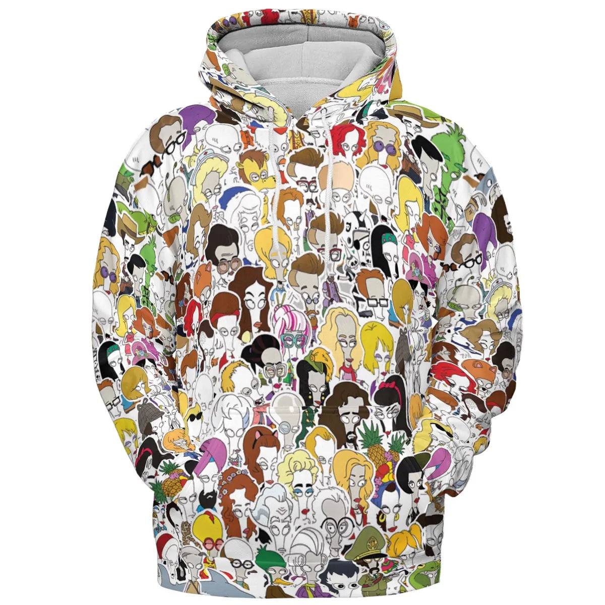 Roger the Alien American Dad All-over Print Hoodie
