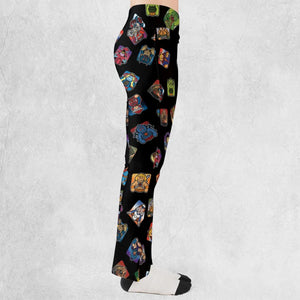 Retro Hero Masters of the Universe Flare Leggings