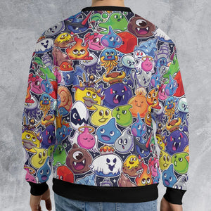 Slimes Dragon Quest All-over Print Sweatshirt