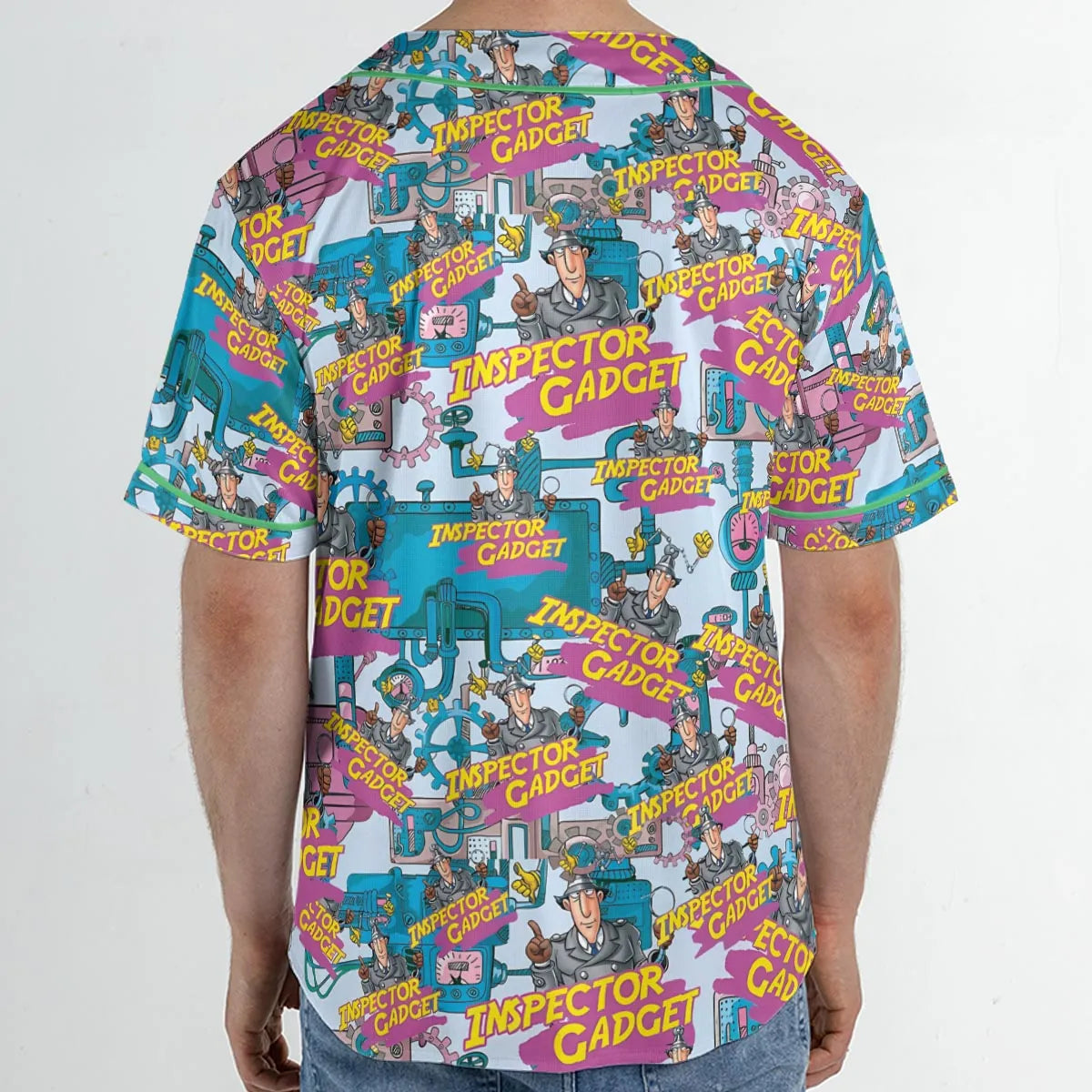 Inspector Mode Inspector Gadget Unisex Baseball Jersey