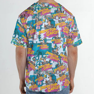Inspector Mode Inspector Gadget Unisex Baseball Jersey