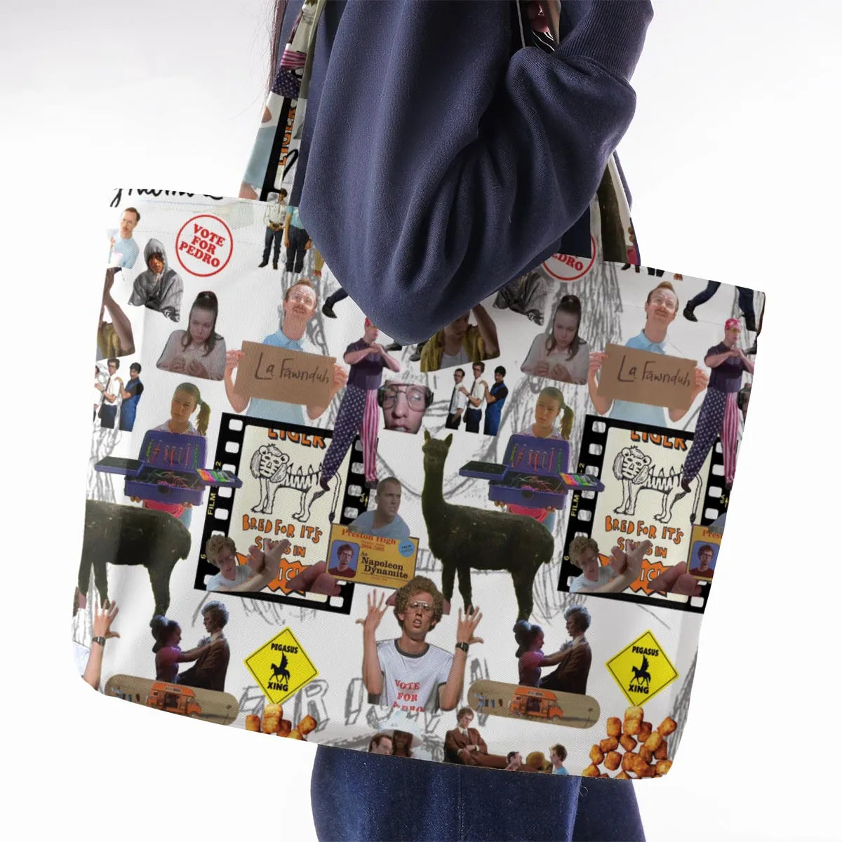 Napoleon Dynamite Journal Large Tote Bag