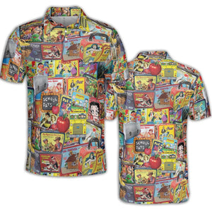 Retro Land TV Shows AOP Men/Women Polo Shirt