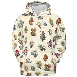 Link Look The Legend of Zelda All-over Print Hoodie