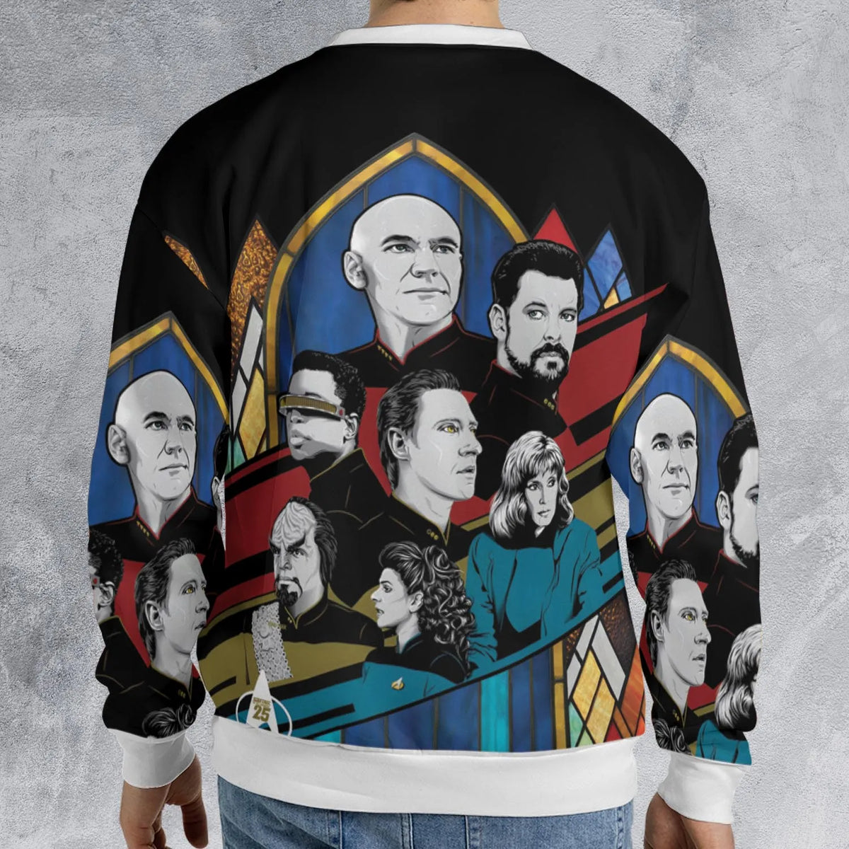 The Next Generation Star Trek All-over Print Sweatshirt