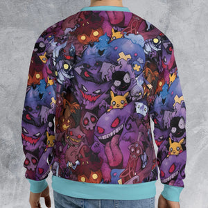 Scaries Poison Pokemon All-over Print Sweatshirt