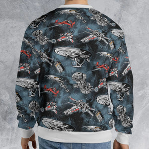 Ultimate Space Fleet All-over Print Sweatshirt
