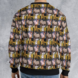 All-over Print Sweatshirt - HGAQY89Y -  - 2