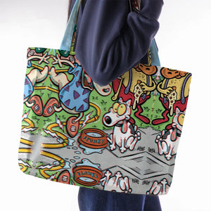 Spunky Style Rocko's Modern Life Large Tote Bag