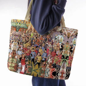 Star Trek The Original Series Large Tote Bag