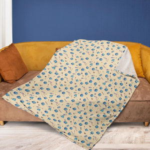 RPG DND Dices Pattern Fleece Blanket