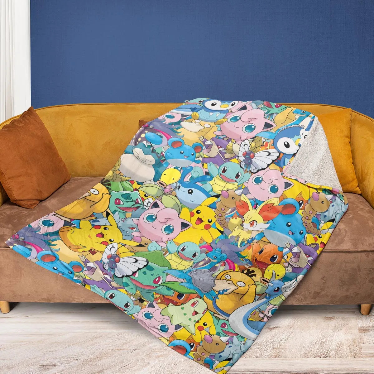 Magical Creatures Pokemon Fleece Blanket