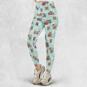 Rescue Team Chip 'n Dale Rescue Rangers Legging