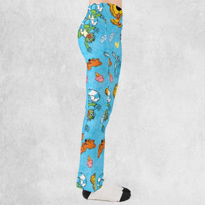 Bear in the Big Blue House Flare Leggings