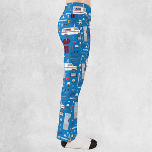 Anchor Chic Anchorman Flare Leggings