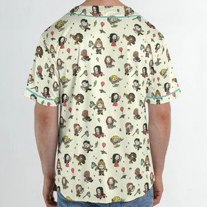 Firefly Characters Unisex Baseball Jersey