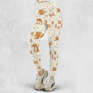 Gingerbread Christmas Star Wars Legging