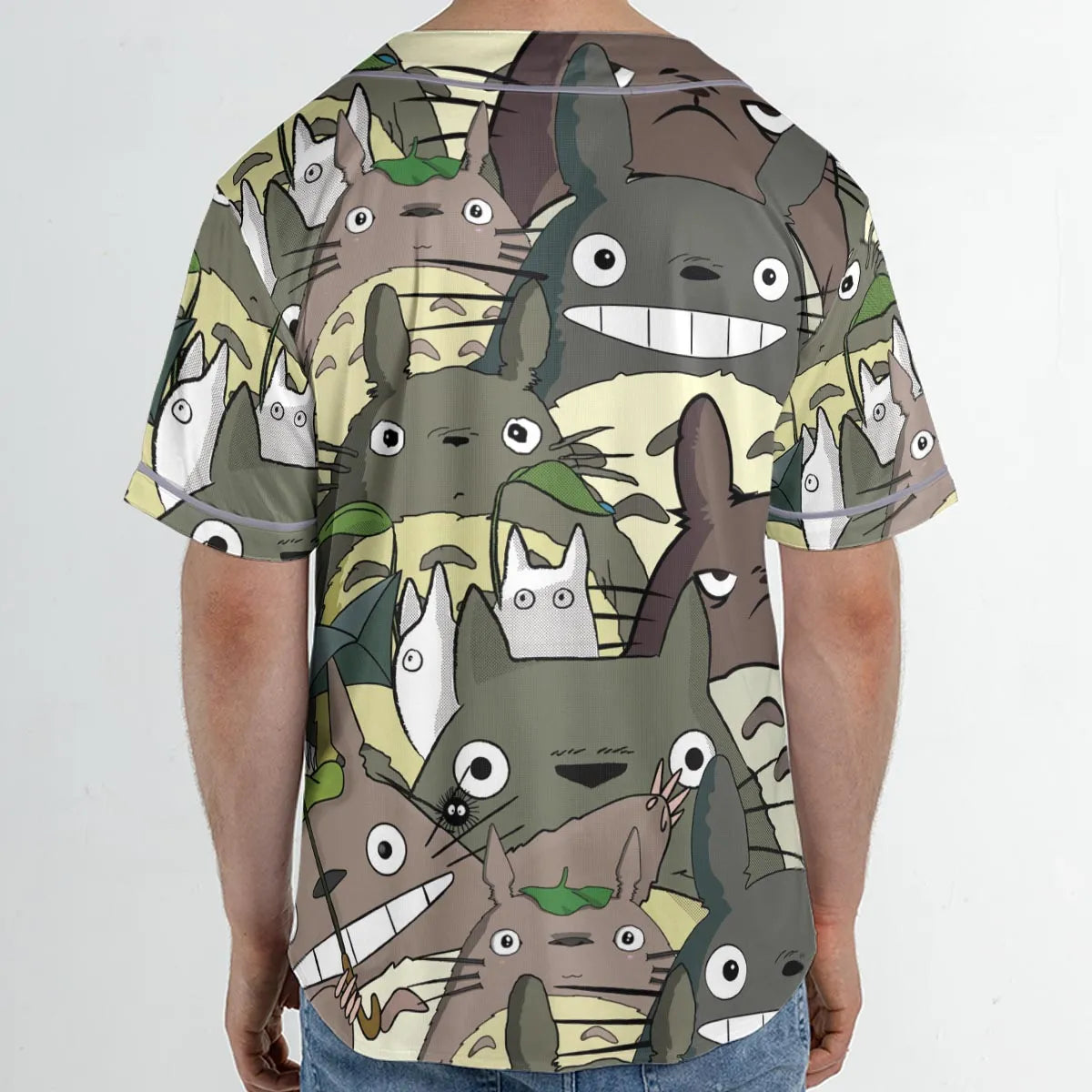 My Neighbor Totoro Unisex Baseball Jersey