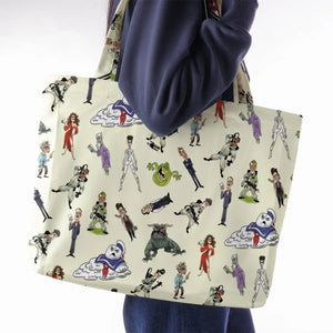 Real Ghostbusters Large Tote Bag