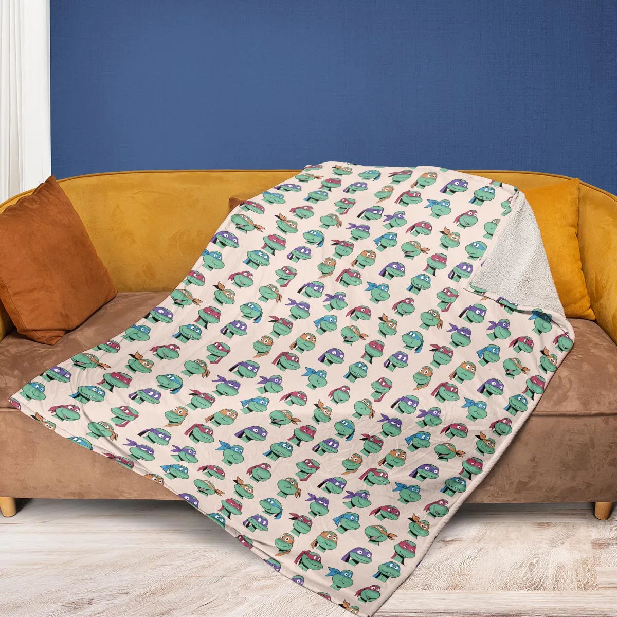 Early Stages TMNT Fleece Blanket