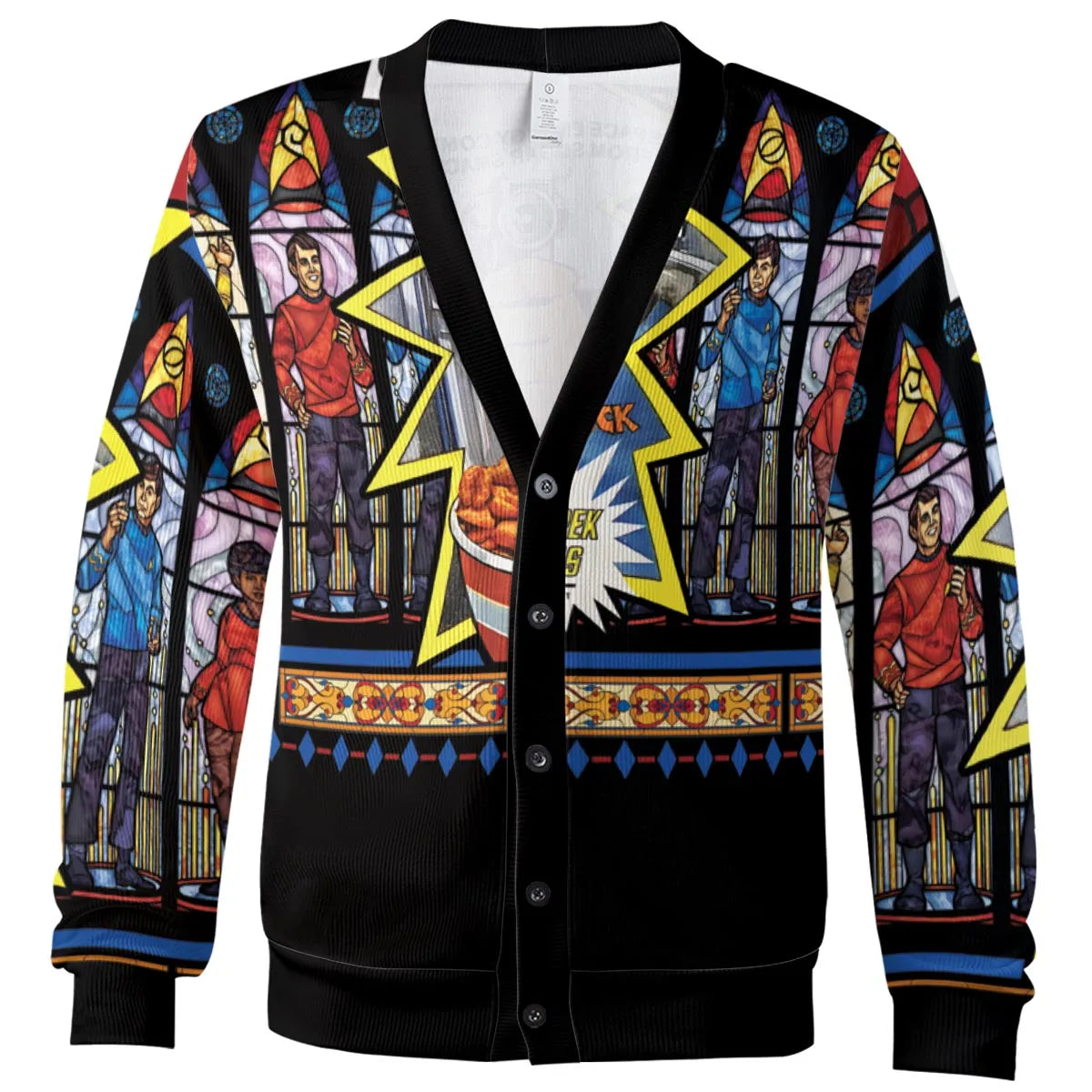 Sugar Smacks Star Trek Cardigan