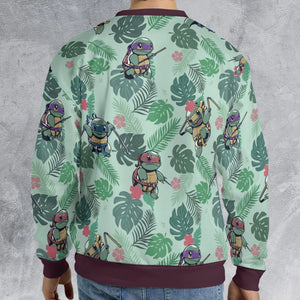 Teenage Mutant Ninja Squirtle All-over Print Sweatshirt