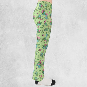 Venusaur Ivysaur and Bulbasaur Pokemon Flare Leggings