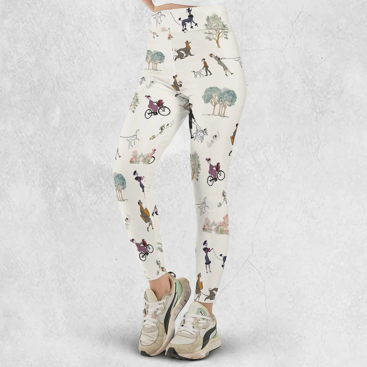 Dog Walking Look Alikes 101 Dalmations Legging
