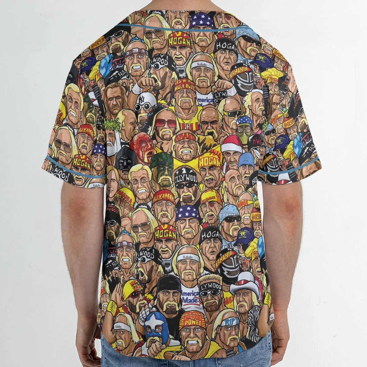 Classic Wrestlers Unisex Baseball Jersey