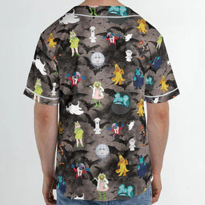 Muppet Haunted Unisex Baseball Jersey