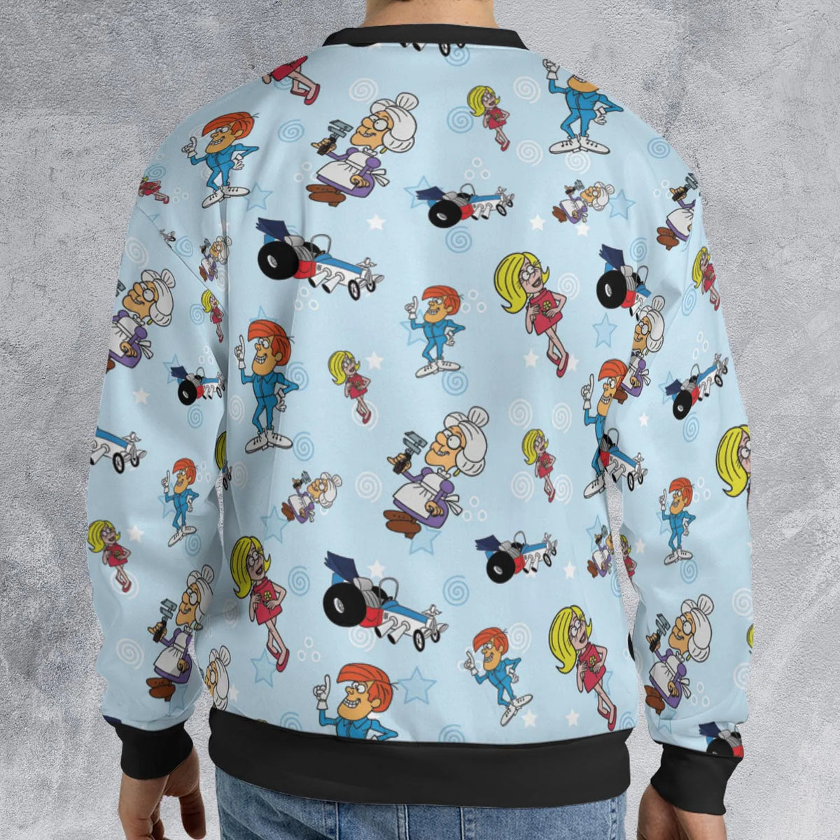 Retro Racer Tom Slick All-over Print Sweatshirt