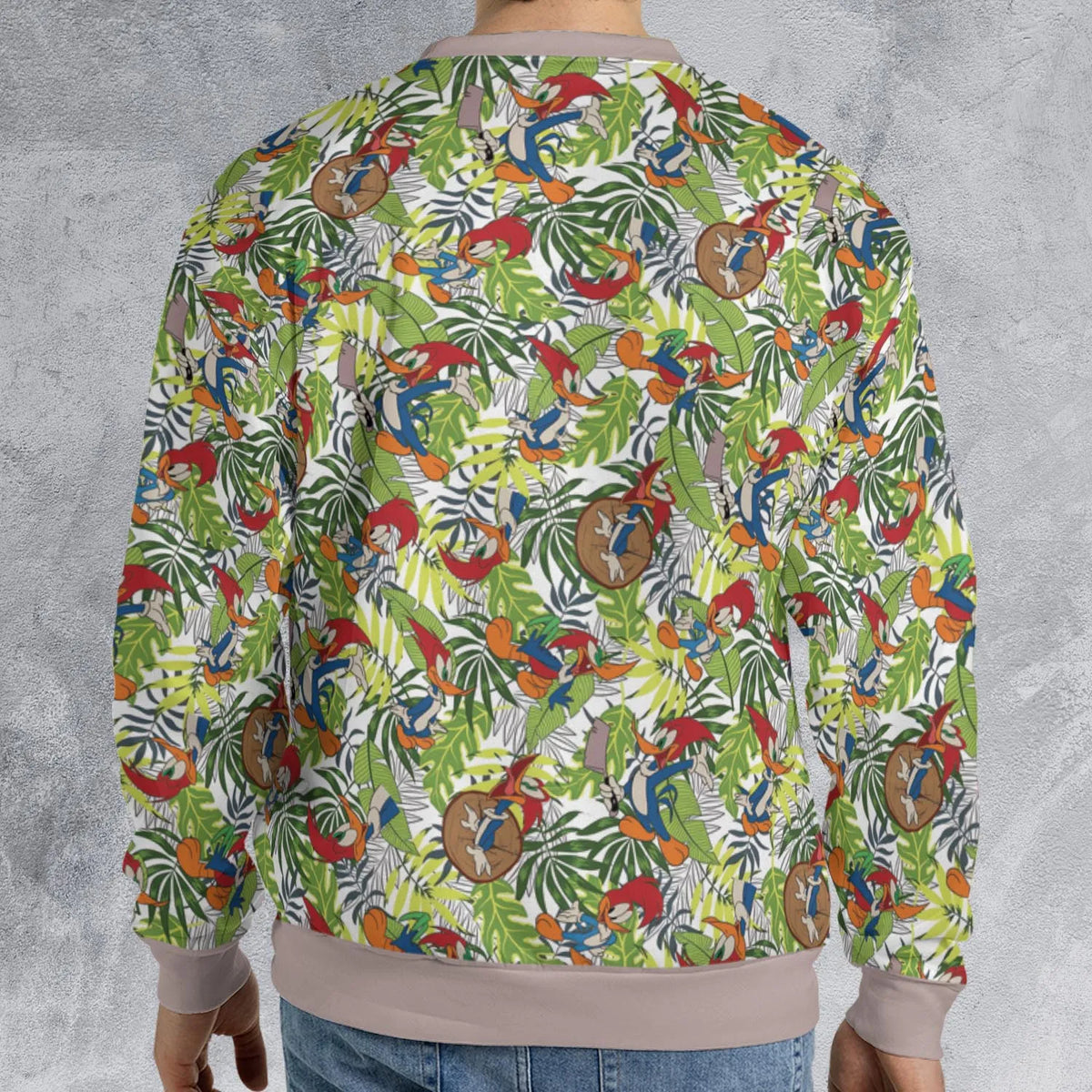 The New Woody Woodpecker Show All-over Print Sweatshirt