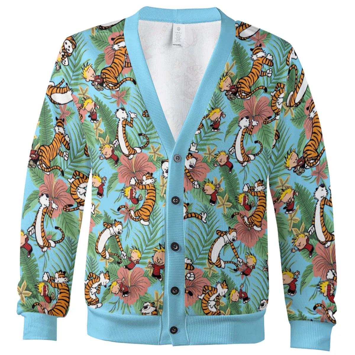 Calvin And Hobbes Dancing Cardigan