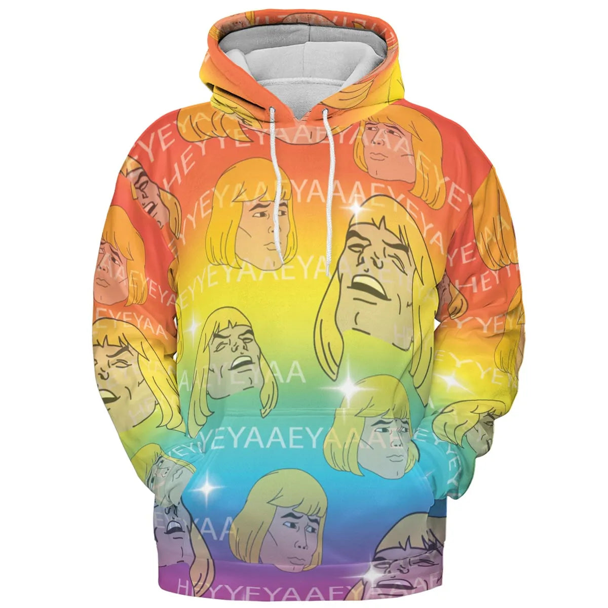 HEYYEYAA He-Man MOTU All-over Print Hoodie