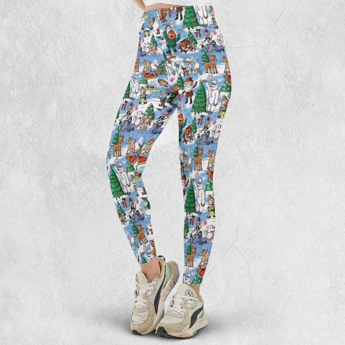 Snowland Rudolph the Red-Nosed Reindeer Legging