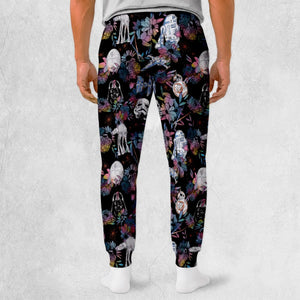 Floral Wars Dark Side Star Wars Pattern Sweatpants