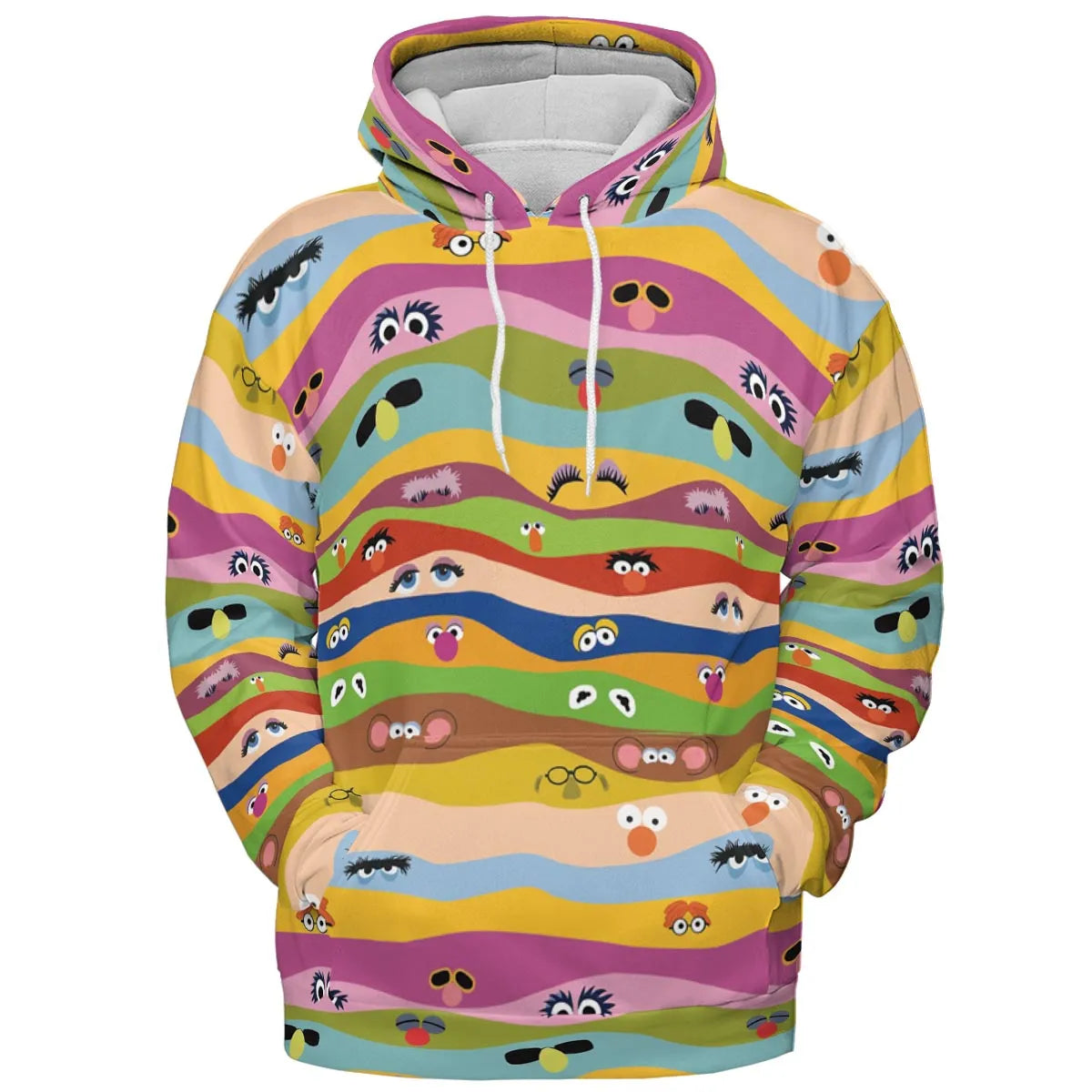 Eyes On Us The Muppet Show All-over Print Hoodie