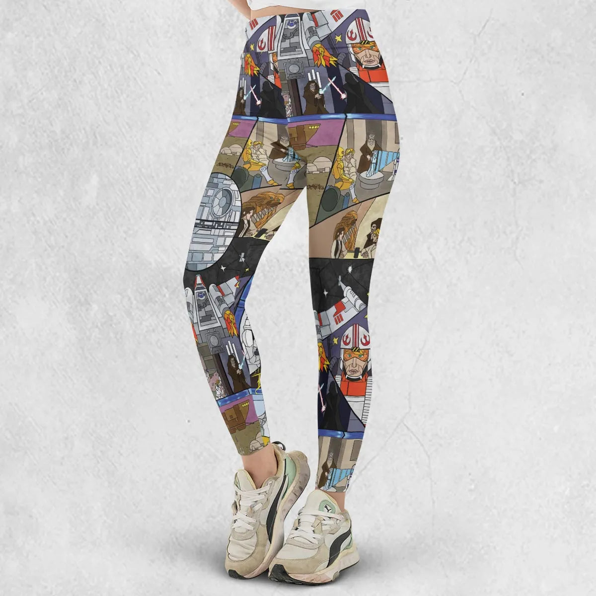 Stained Glass Star Wars Legging